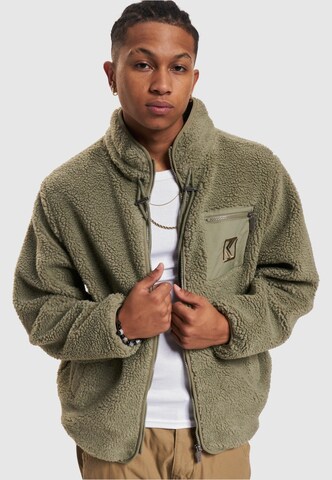 Karl Kani Fleece jas in Groen