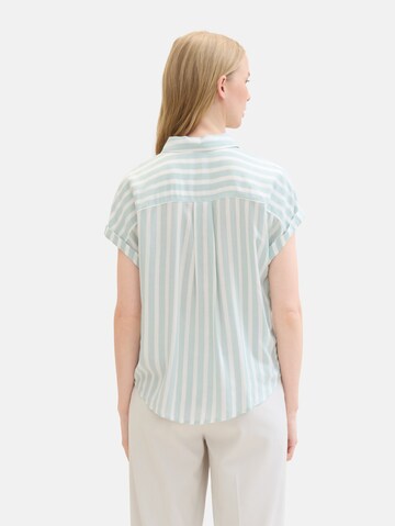 TOM TAILOR Bluse in Grün