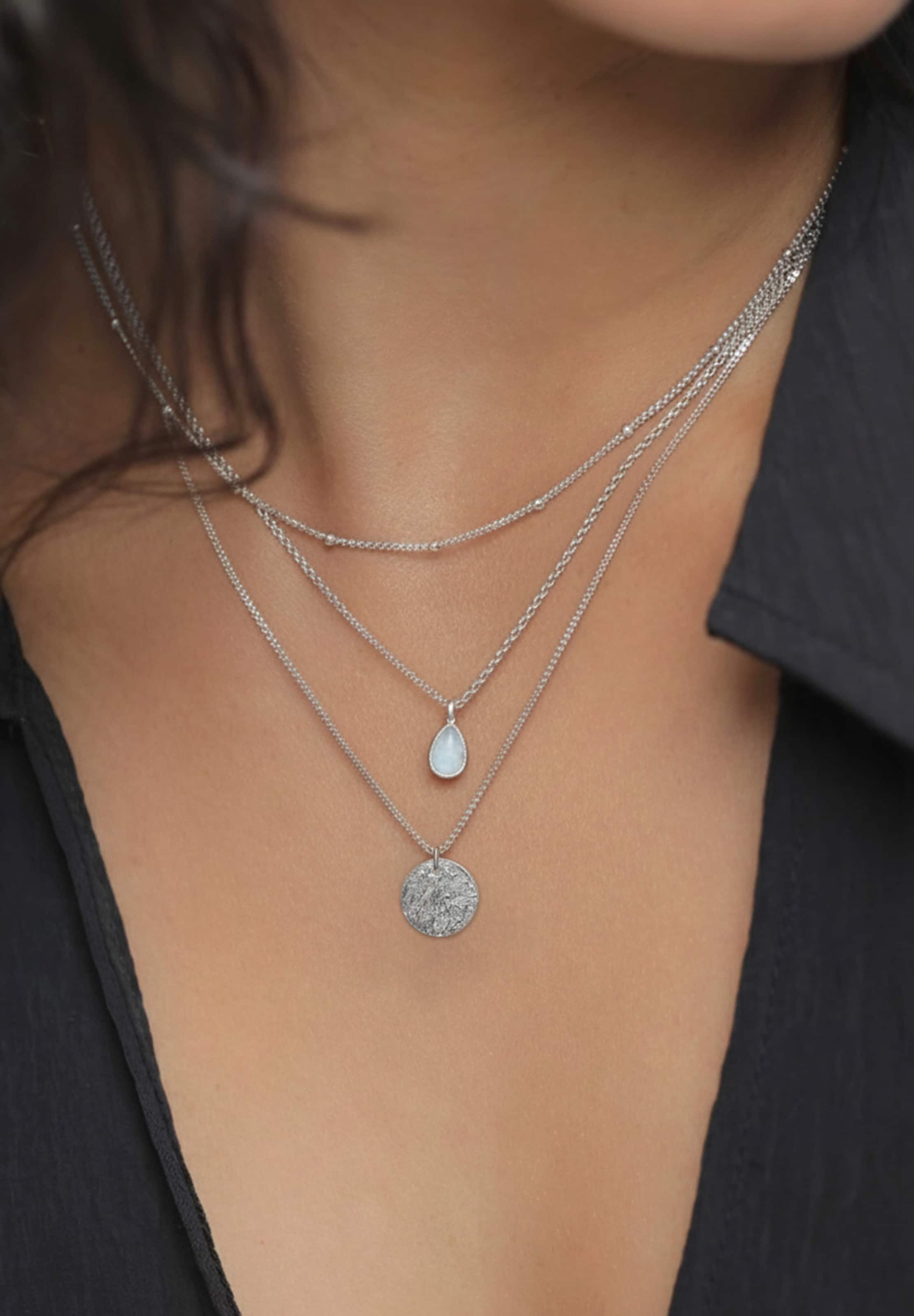 ELLI PREMIUM Lánc - ezüst: elől