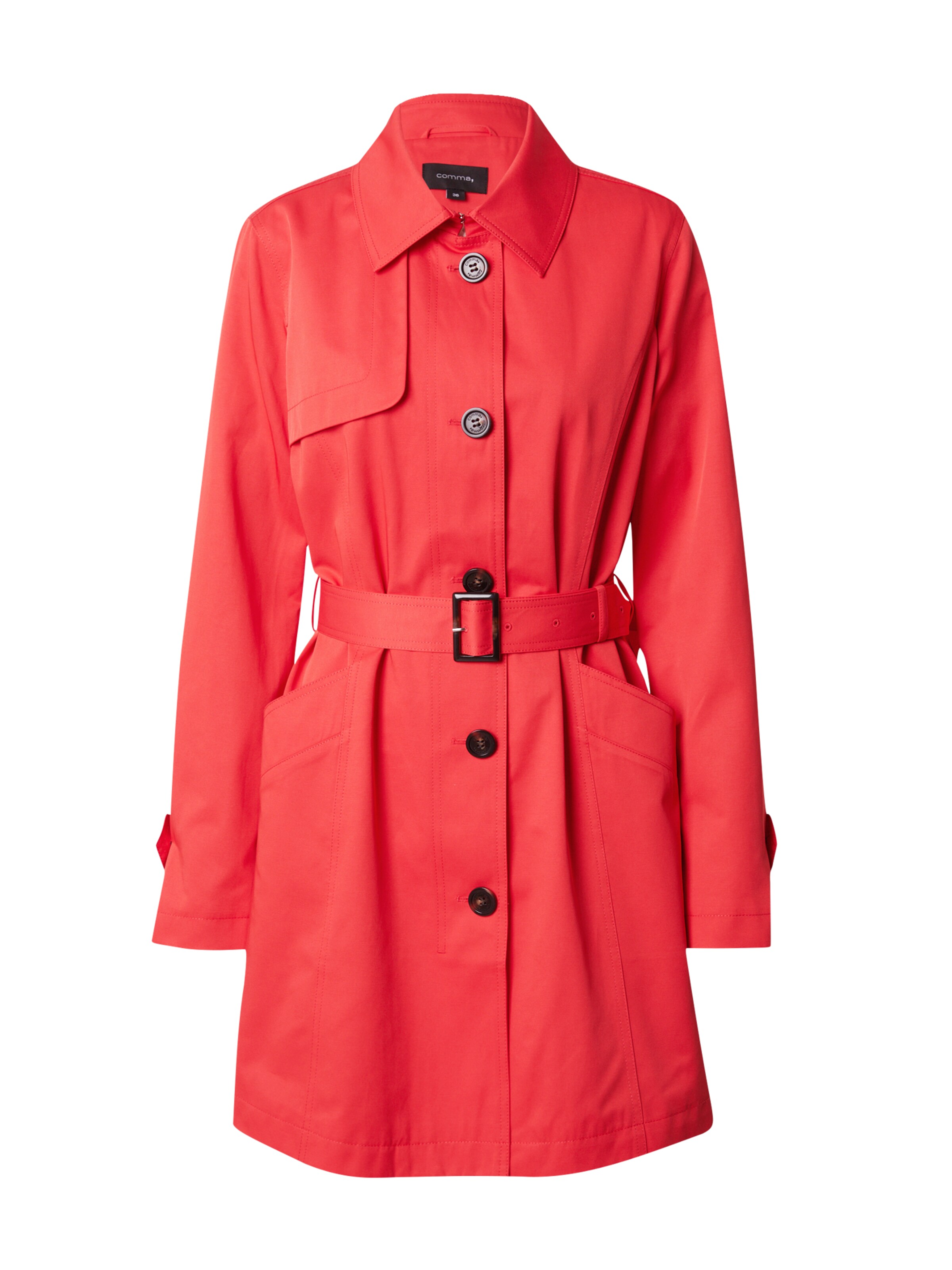 COMMA Übergangsmantel in Rot: Vorderseite