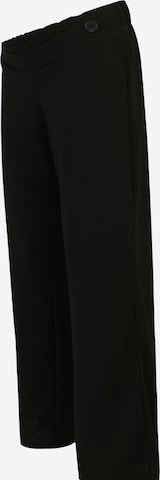 Vero Moda MaternityWide Leg/ Široke nogavice Hlače - crna boja: prednji dio
