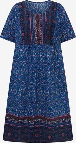 Robe Ulla Popken en bleu : devant