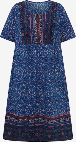 Robe Ulla Popken en bleu : devant