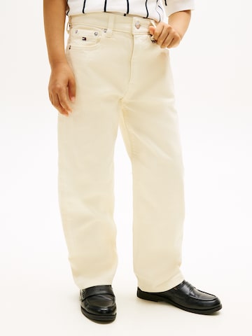 TOMMY HILFIGER Loosefit Farkut värissä beige: etupuoli