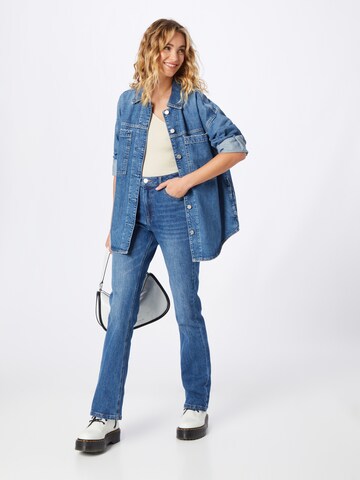 Peppercorn Flared Jeans 'Linda' in Blauw