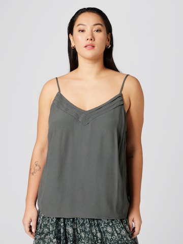 Guido Maria Kretschmer Curvy - Top 'Mara' en gris: frente