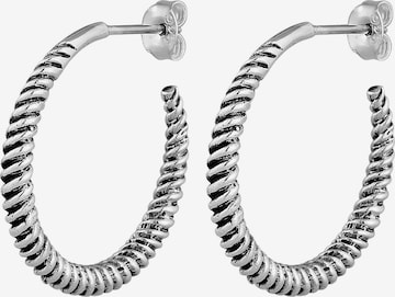 Boucles d'oreilles 'La Nuit' Haze&Glory en argent : devant