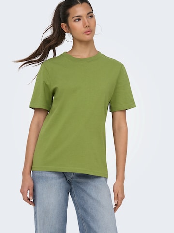 ONLY Футболка 'ONLMONJA' в Зеленый