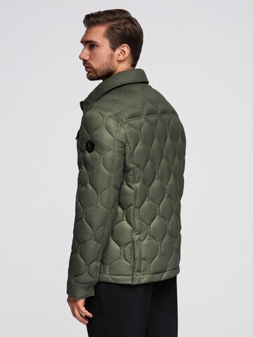 Veste mi-saison Ombre en vert