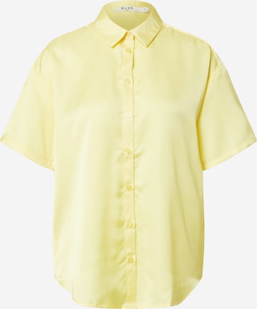 NA-KD Bluza | rumena barva: sprednja stran