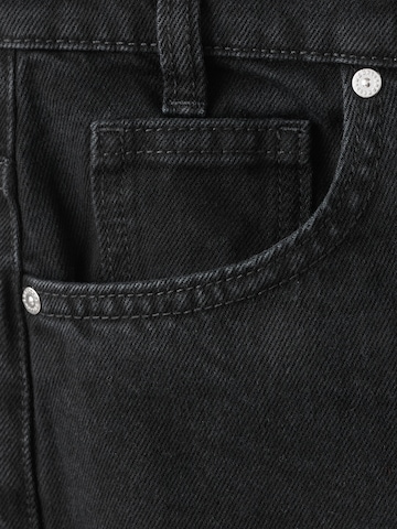 MANGO Wide Leg Jeans 'Malene' in Schwarz