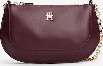 TOMMY HILFIGER Torba za čez ramo | rdeča barva: sprednja stran