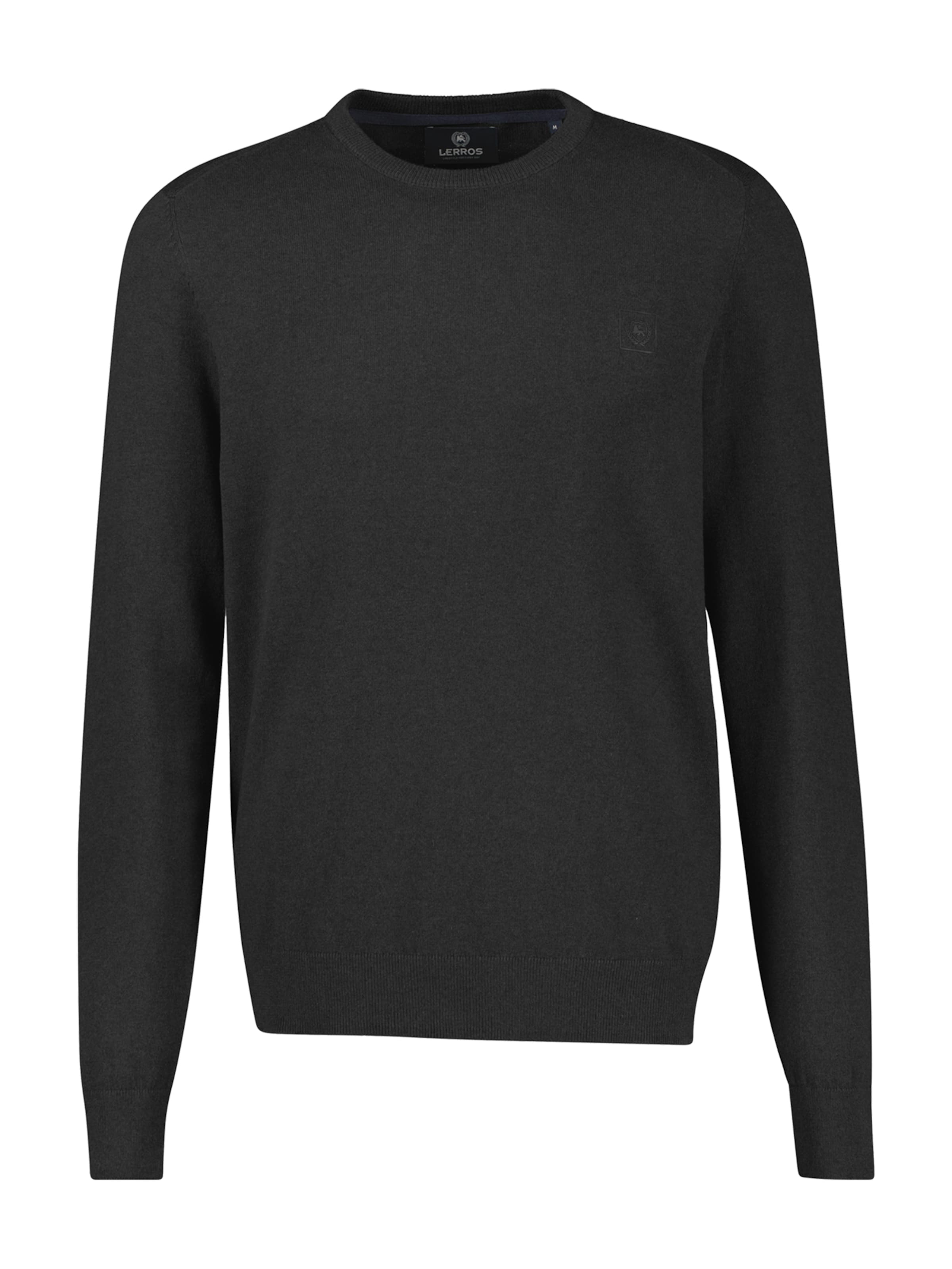 Pull-over LERROS en noir : devant
