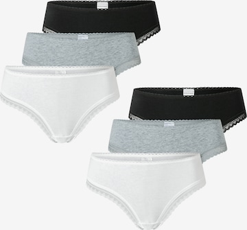 SCHIESSER Tanga ' Cheeky String ' in Grau: Vorderseite