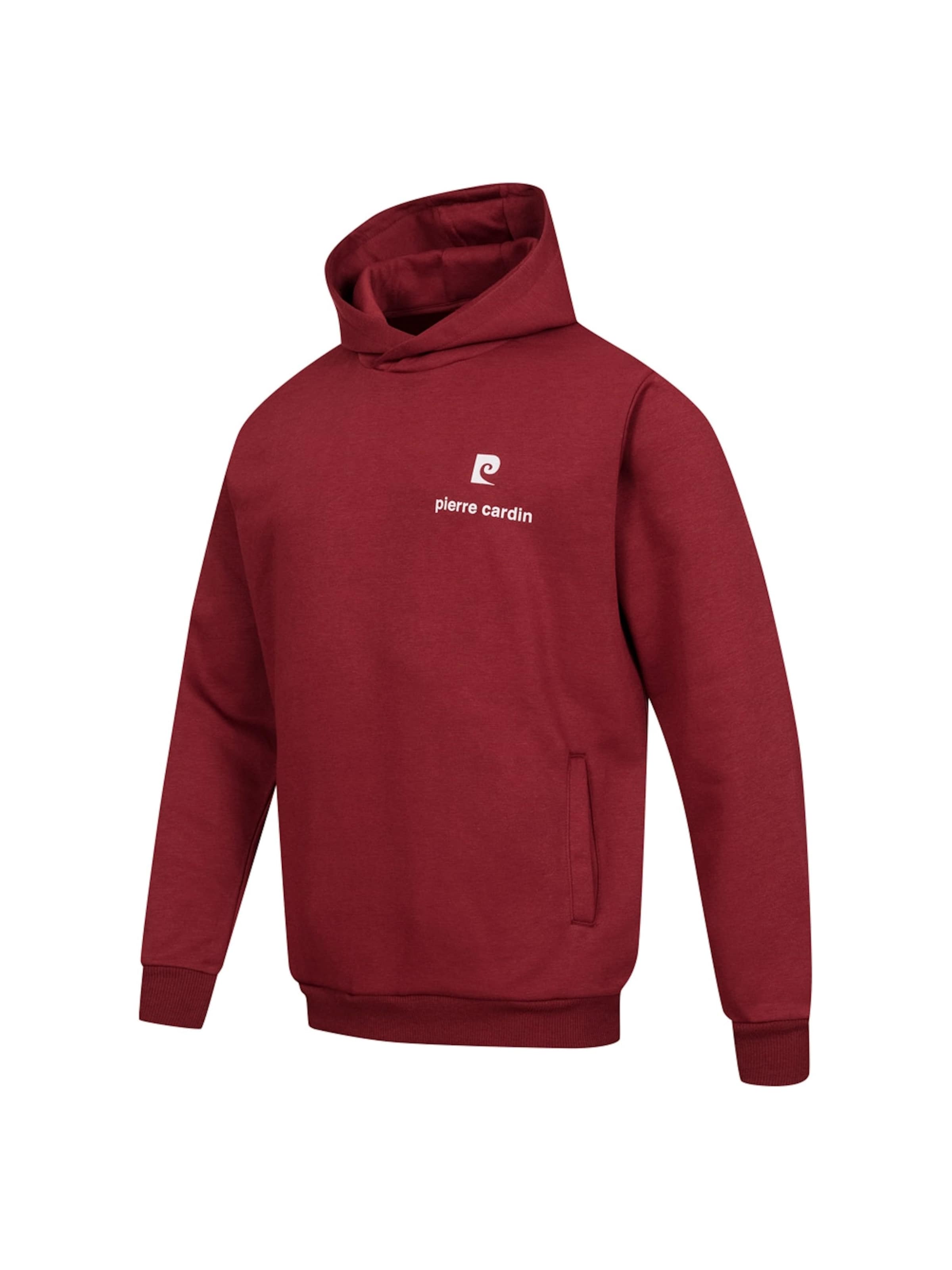 PIERRE CARDIN Hoodie in Rot