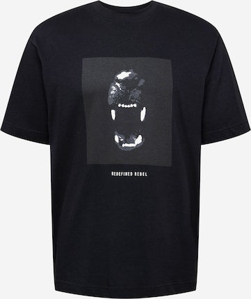 Redefined Rebel Shirt 'Hendrix' in Black: front