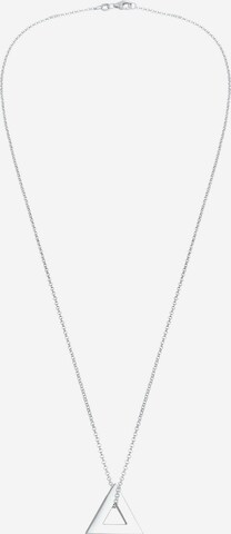 KUZZOI Halskette Dreieck in Silber