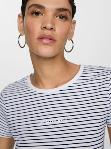 Tricou de la MANGO pe albastru