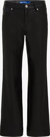 KARL LAGERFELD JEANS Regular Broek in Zwart: voorkant