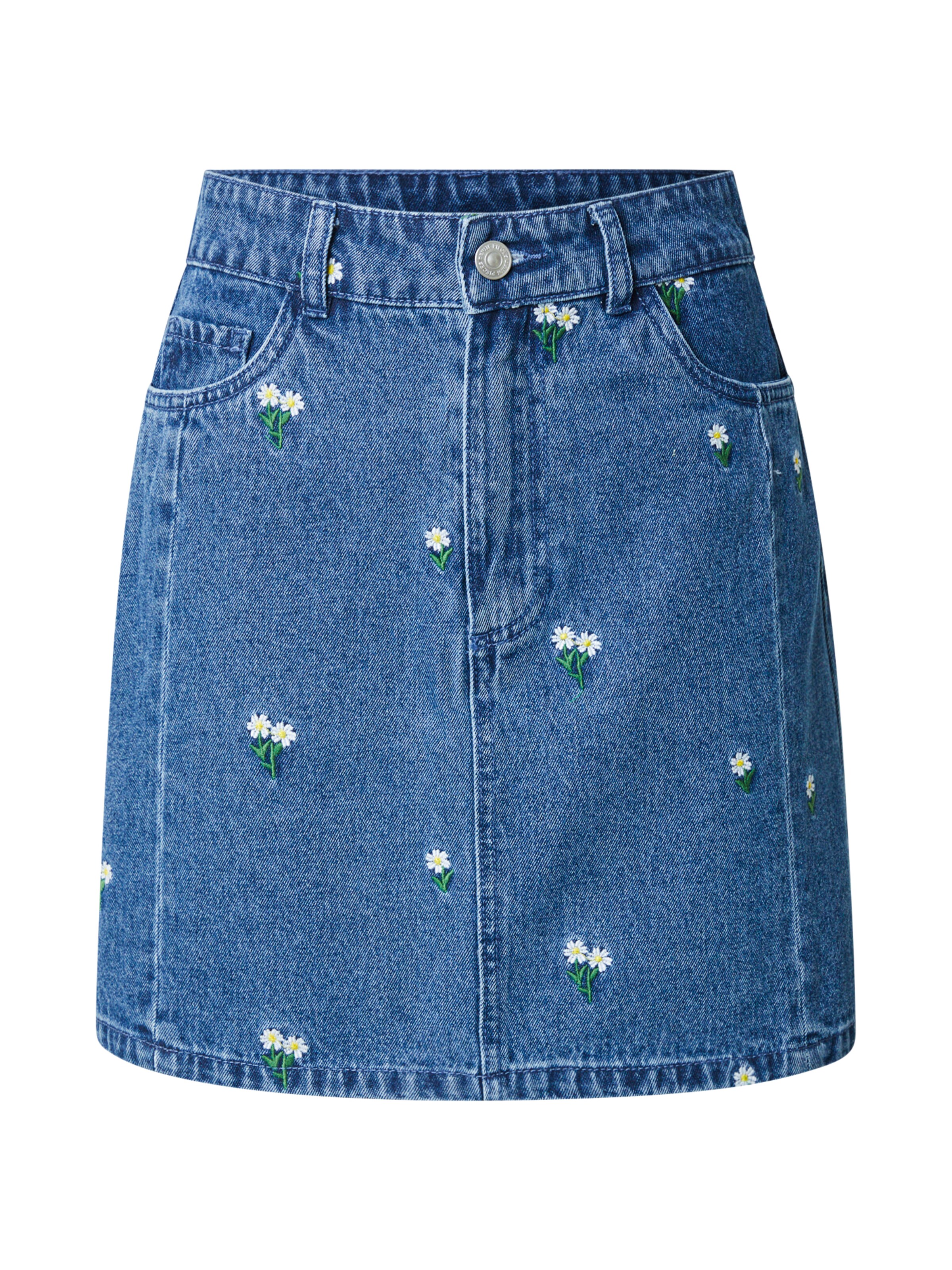 PIECES Sukňa 'PCFreia' - Modrá: predná strana