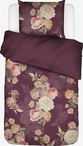 ESSENZA Duvet Cover 'Orianna' in Red: front