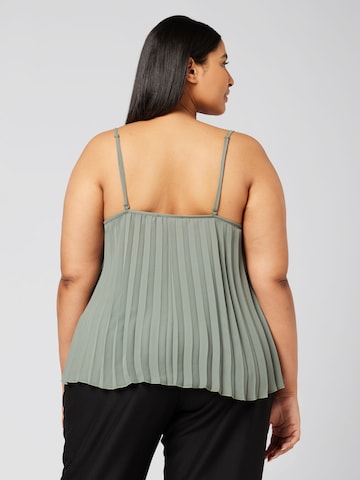 Guido Maria Kretschmer Curvy Top 'Henrieke' in Green: back