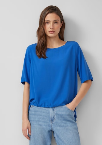 Chemisier s.Oliver en bleu : devant