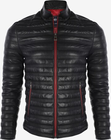 Felix Hardy Between-Season Jacket in Black: front