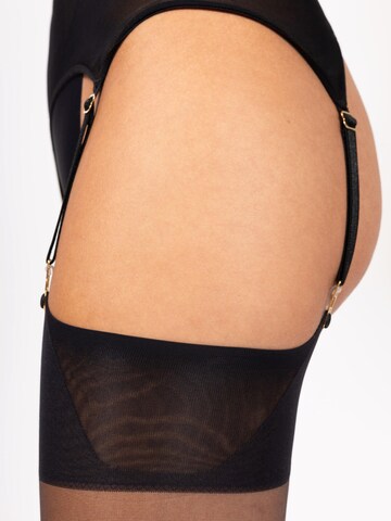 OrGasm Strümpfe mit Halterung 'Strümpfe für Strumpfhalter, ohne Strumpfhalter' in Schwarz