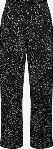 PIECES Regular Pants 'FANIA' in Black: front