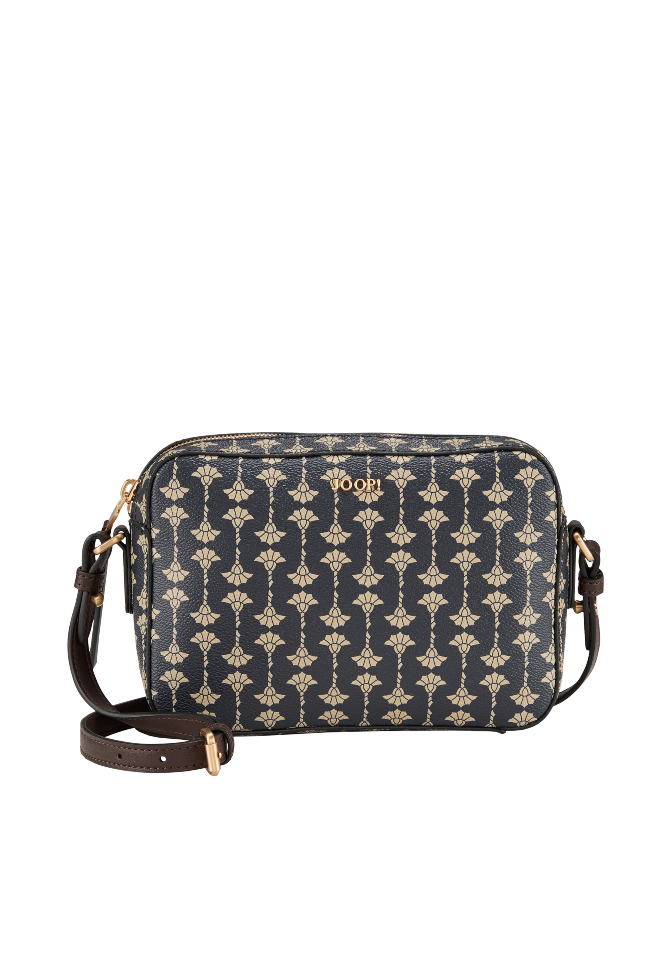 JOOP! - Mala de ombro 'Collana Cloe' em azul: frente