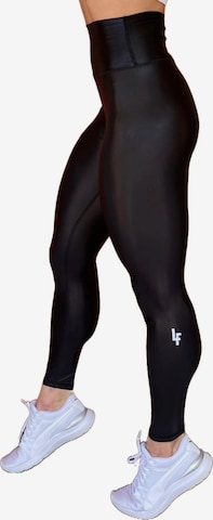 LUXFEEL Leggings 'High-Waist Pearl Shine Leggings' in Black: front