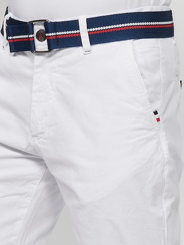 KOROSHI Slimfit Byxa i vit
