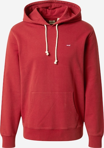 LEVI'S ® Tréning póló 'The Original HM Hoodie' - piros: elől