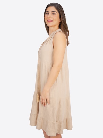 Robe d’été Seasons of April en beige