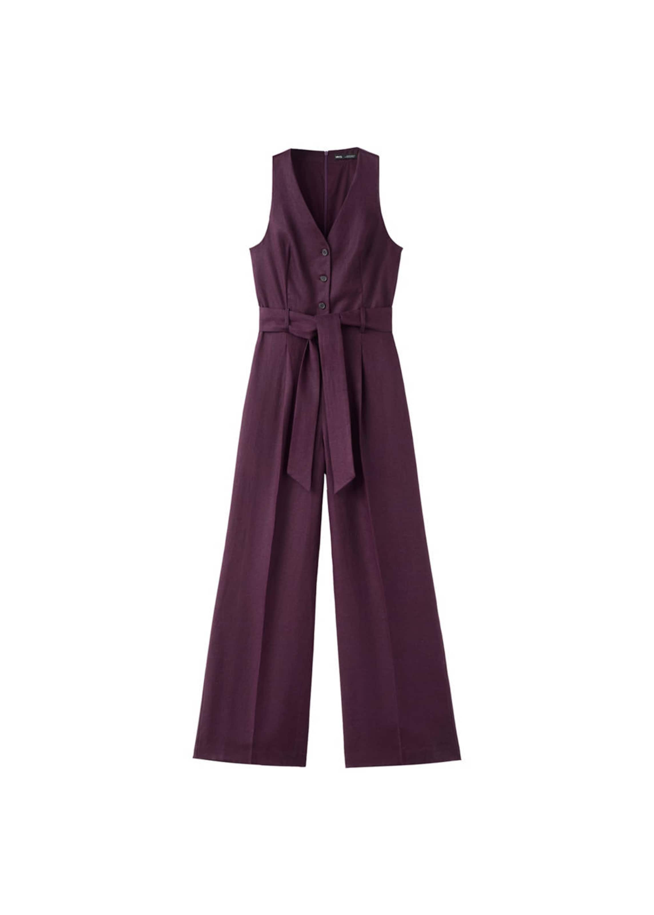 MANGO Overal 'Rosanna' - Fialová: predná strana