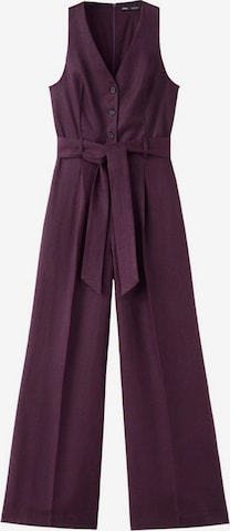 MANGO Overal 'Rosanna' – fialová: přední strana