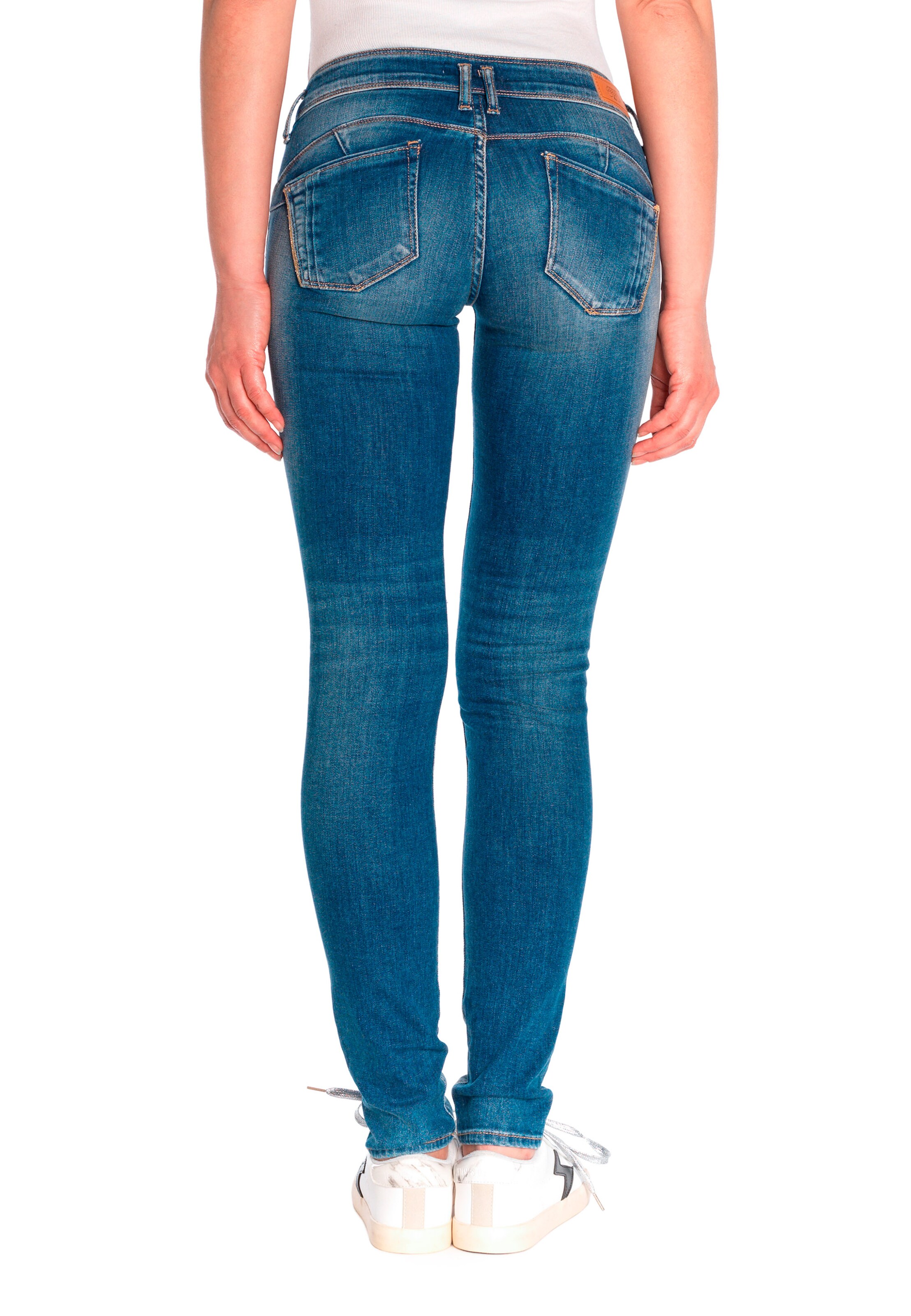 Skinny Jean 'Pulp' Le Temps Des Cerises en bleu