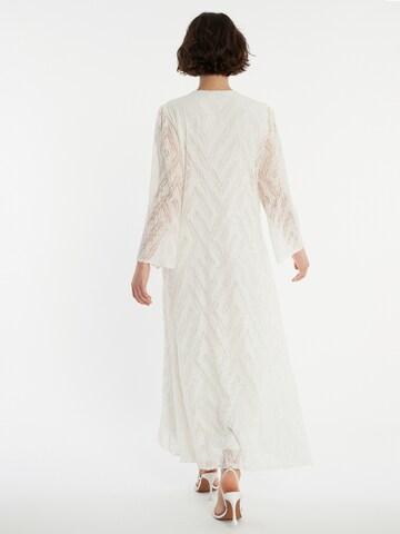 Robe de soirée 'Zaira' Ana Alcazar en blanc