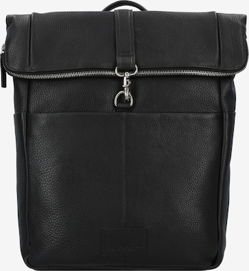 Burkely Rucksack 'Skylar' in Schwarz: Vorderseite