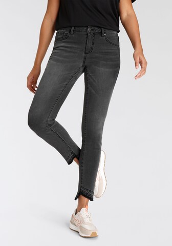 ARIZONA Skinny Jeans in Grey: front