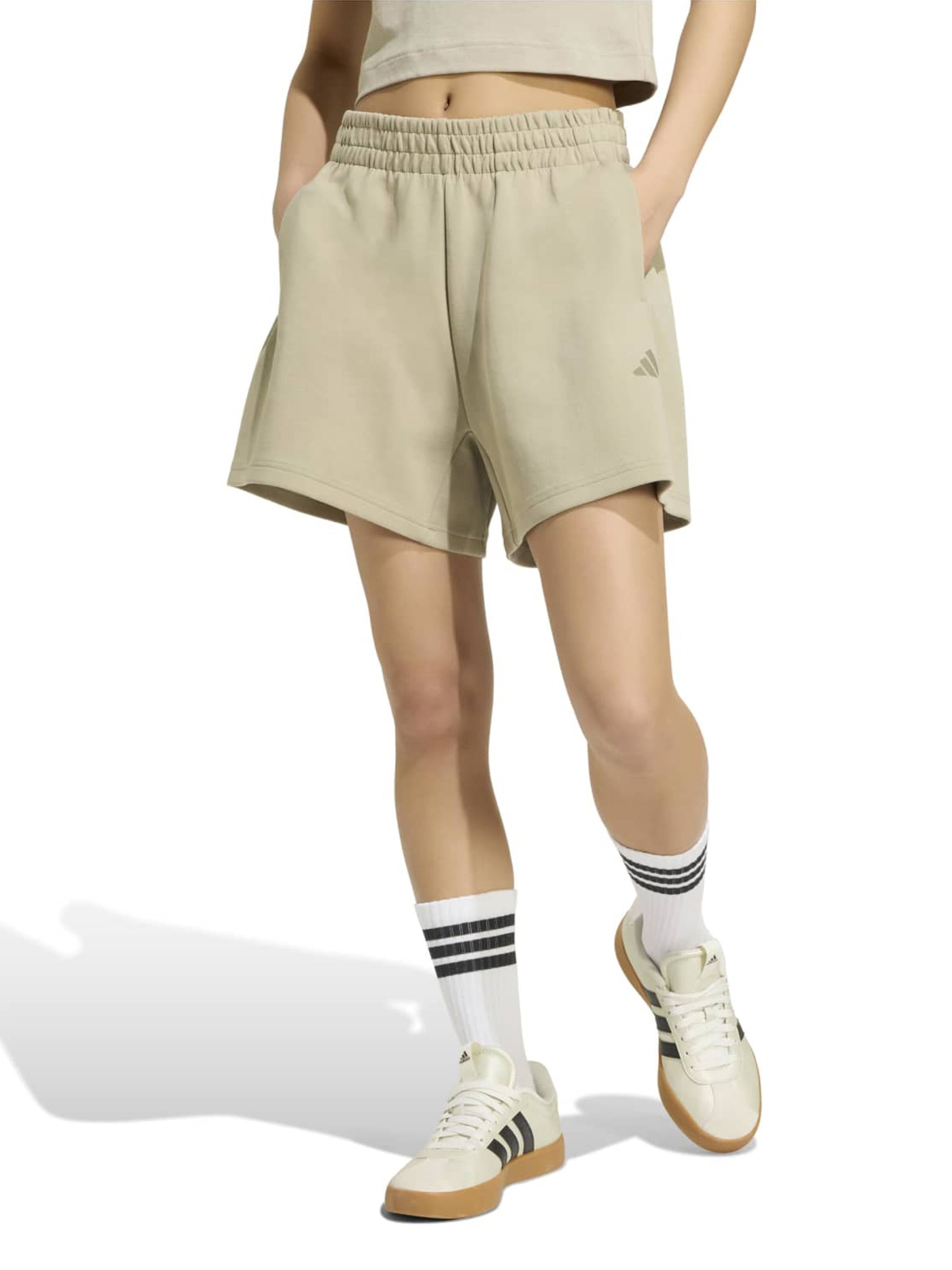 ADIDAS SPORTSWEAR Loosefit Sportovní kalhoty 'Future Icons' – zelená: přední strana