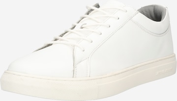 Baskets basses 'Galaxy' JACK & JONES en blanc : devant