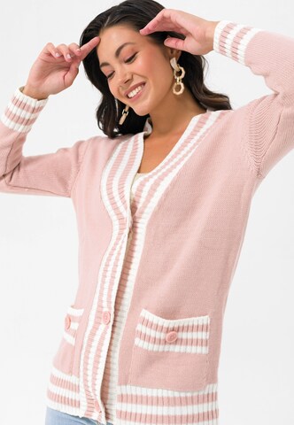 Felix Hardy Strickjacke in Pink