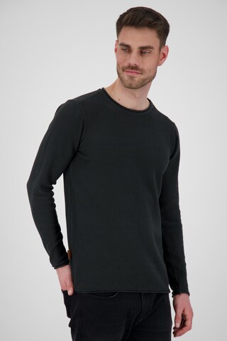 Alife and Kickin Pullover in Grau: Vorderseite