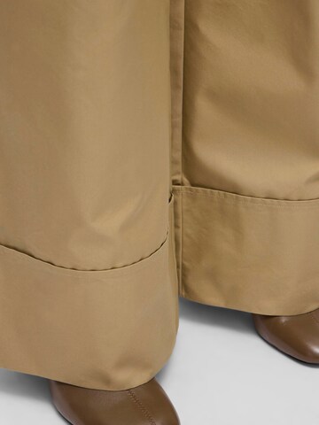 Wide Leg Pantalon ROUGE EDIT en marron