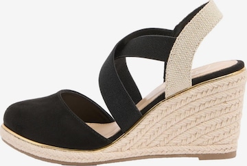 Lipsy - Zapatos destalonado en negro: frente