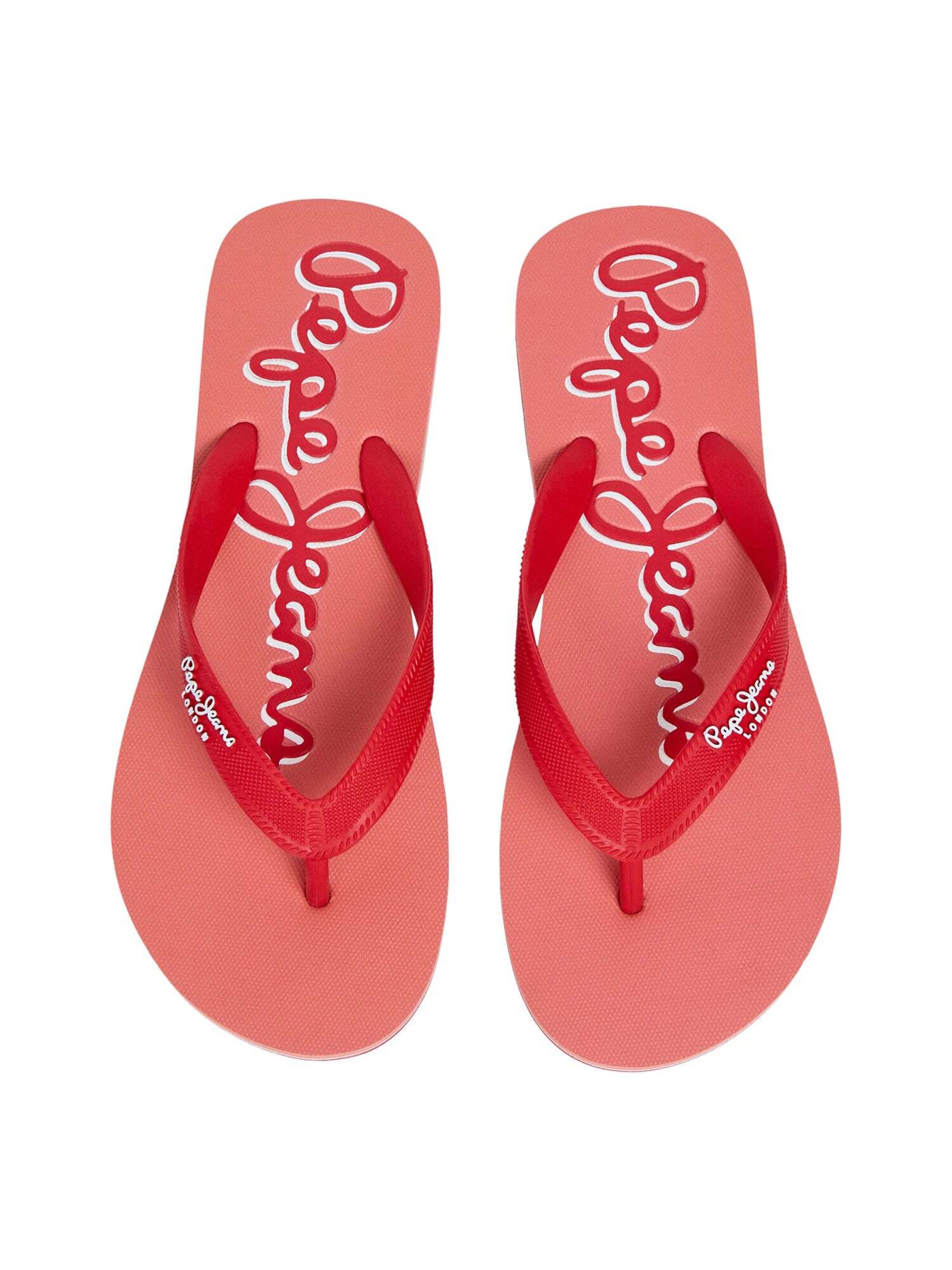 Pepe Jeans Slip-ons in Red