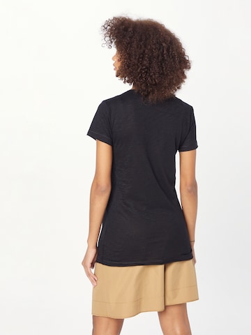Sisley T-Shirt in Schwarz