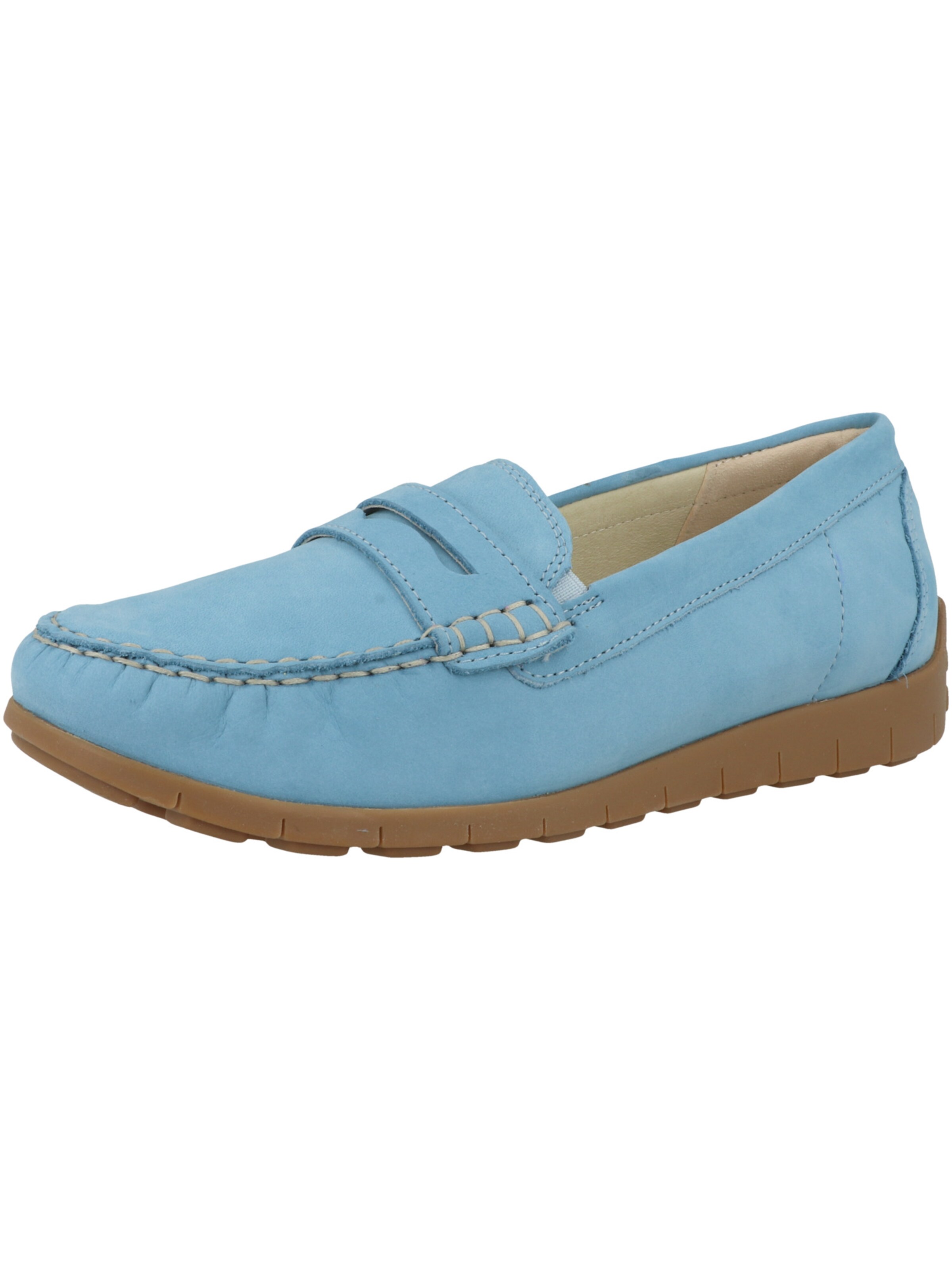 WALDLÄUFER - Mocassins em azul: frente